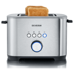 Severin AT2510 Toaster 2 fentes avec fonction Bagel 800W avec centrage automatique des tranches