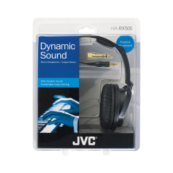 Emballage Casque audio JVC filaire Ha-RX500