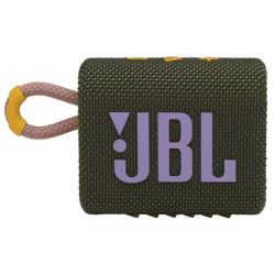 JBL GO 3 Vert garantie 2 ans JBL GO 3 Vert garantie 2 ans enceinte portable Bluetooth étanche vue de face