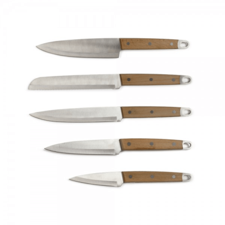 Livoo Ensemble de 5 couteaux pour toutes utilisations