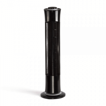 Livoo Ventilateur colonne noir 45W hauteur de 77 cm et puissance de 45W