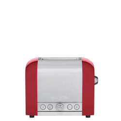 Magimix Le toaster 2 rouge 2 fentes avec contrôle du brunissage et tiroir ramasse-miettes amovible