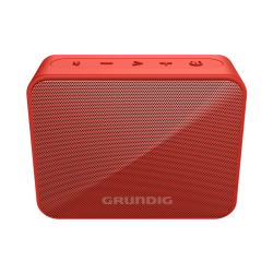 Grundig Enceinte Bluetooth Solo Red 20 heures d'autonomie avec microphone intégré