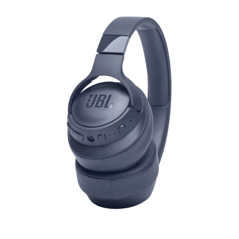 JBL casque audio Bluetooth sans fil Tune 760nc Bleu avec contrôle du volume sur le casque