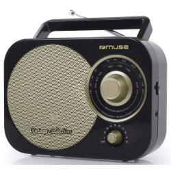 Muse M-055 RB Radio portable vintage noir