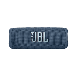 JBL Flip 6 bleu Enceinte Bluetooth Portable 12 heures d'autonomie résistante à l'eau et à la poussière pour l'emporter partout à la plage, la montagne