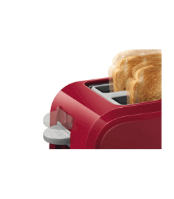 Grille pain Toaster Bosch TAT3A014 rouge 890W avec HighLift pour retirer les tranches sans se brûler