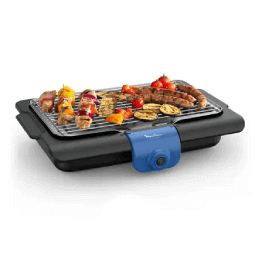 Moulinex Barbecue de table Accessimo 2100W avec bac récupérateur poignées en thermoplastiques pour plus de sécurité