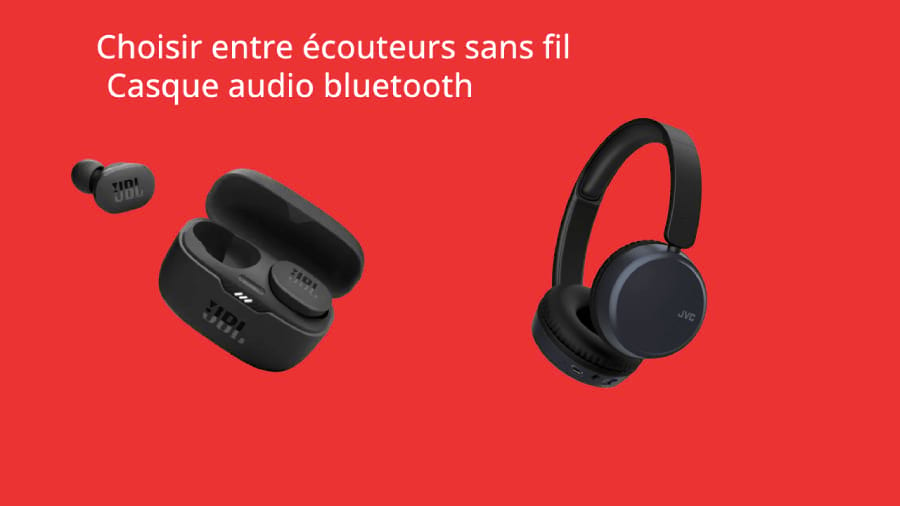 Comment choisir entre écouteurs et casque sans fil Bluetooth avec réduction de bruit